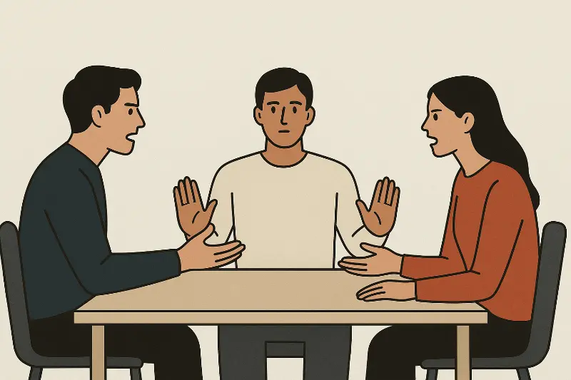 انواع تعارض در تیم