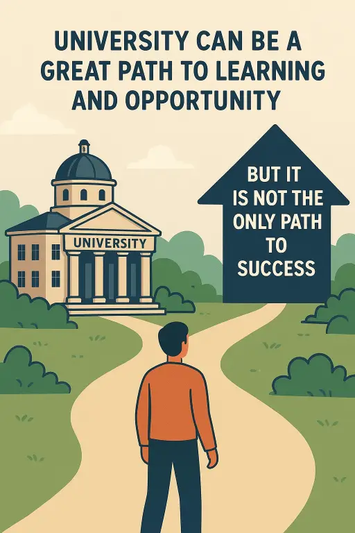 دانشگاه یک مسیر هست