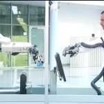 کنترل بازوی روباتی با دستکش داده ای استخوانی