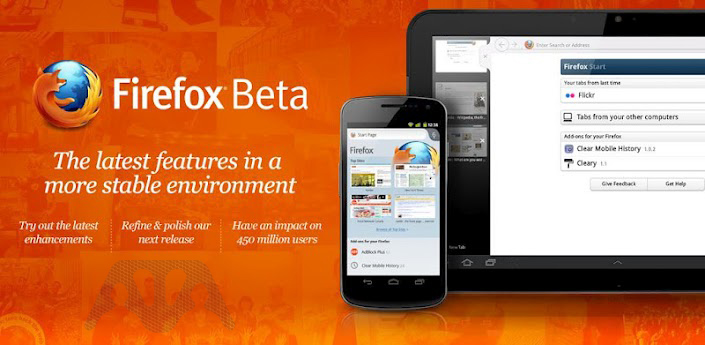 mobile firefox beta