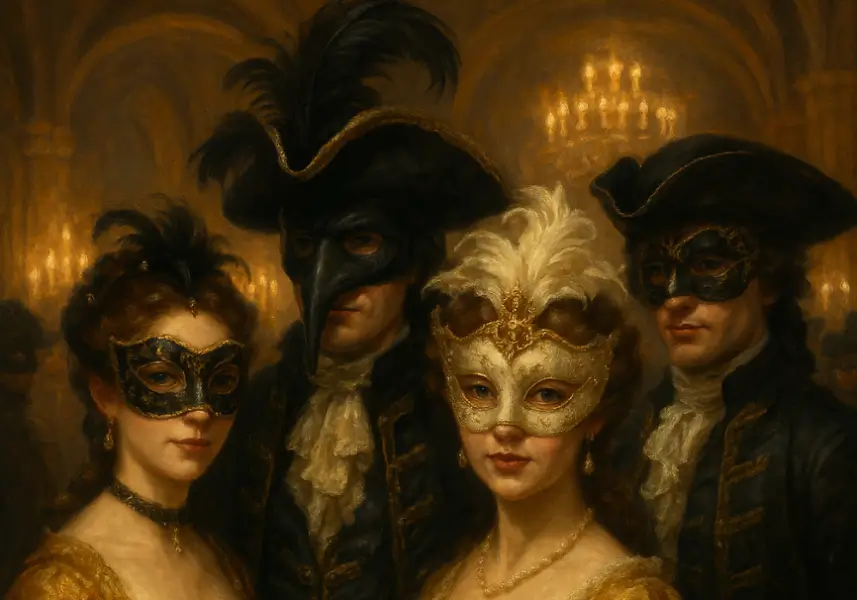 ساخت نقاب بالماسکه