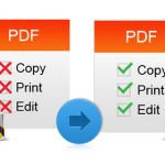 چگونه پسورد و محدودیت فایل PDF حذف کنیم؟