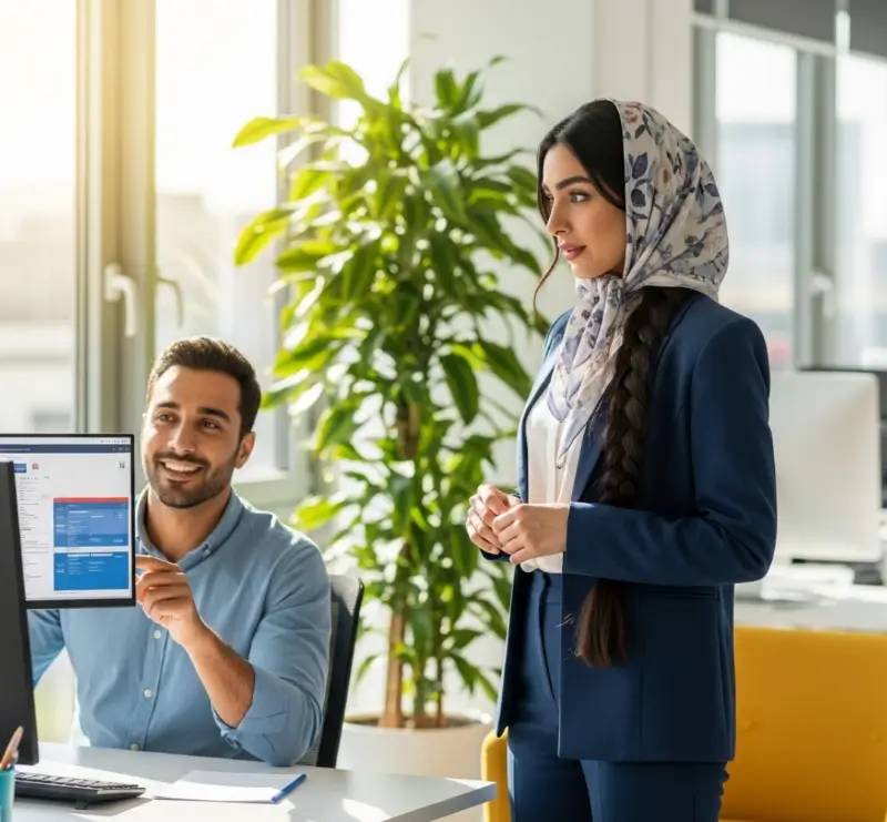 محیط کاری جدید