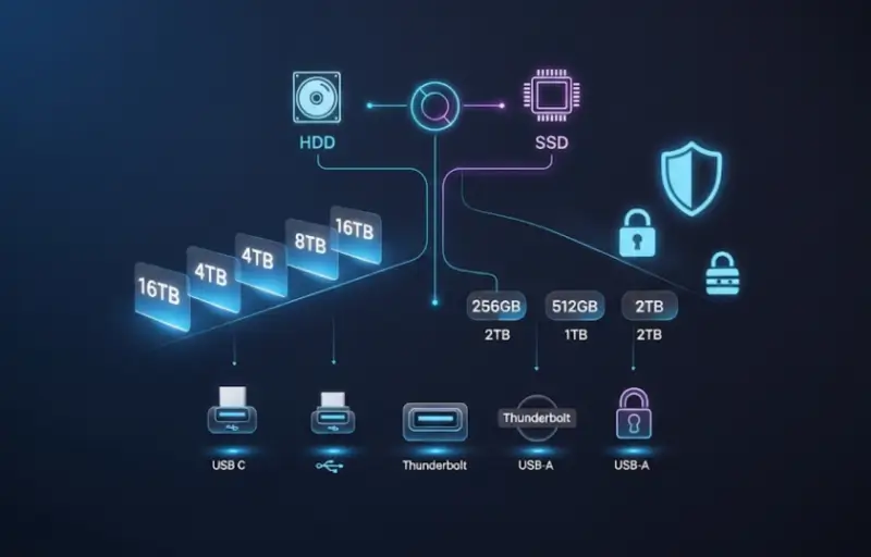 انواع هارد اکسترنال